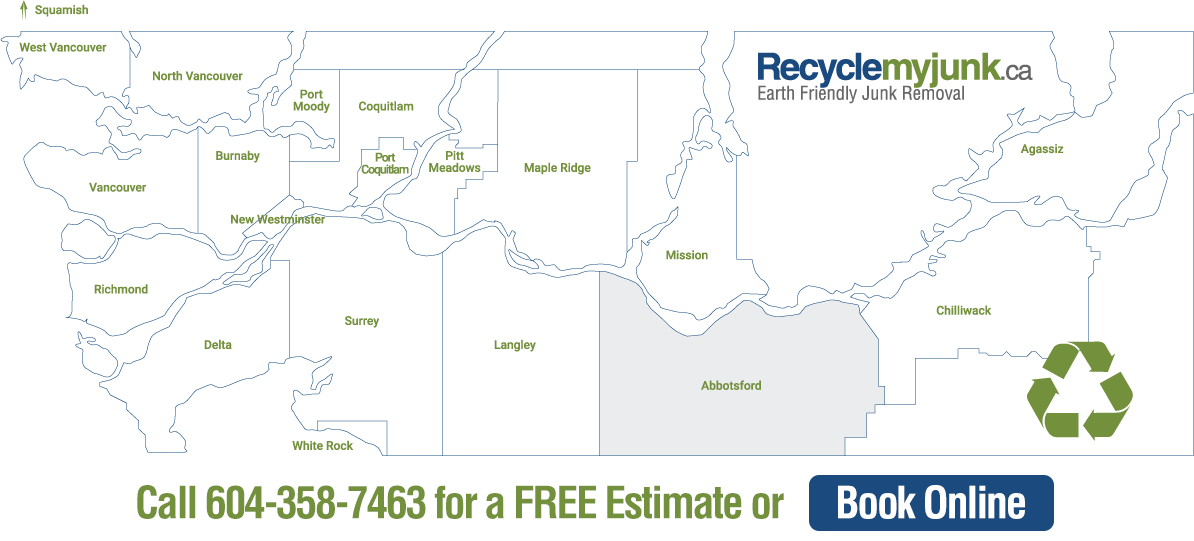 Junk Removal Abbotsford Map