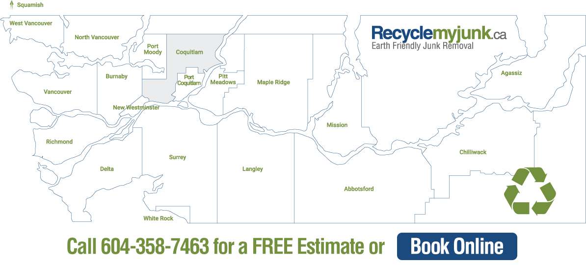 Junk Removal Coquitlam Map