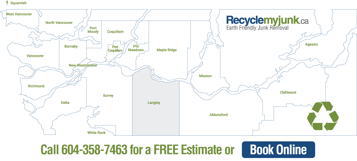 Junk Removal Langley Map